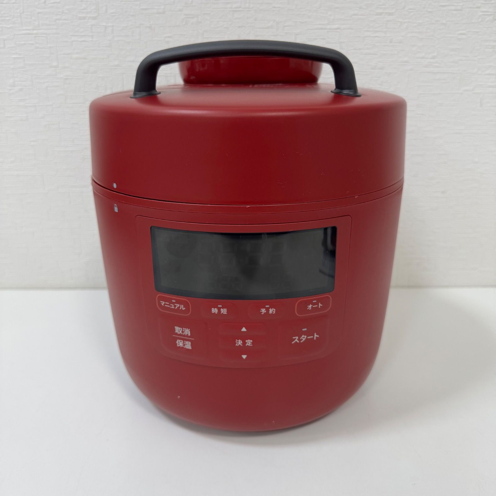 シロカ 電気圧力鍋 SP-2DS271 赤 siroca シロカ 電気圧力鍋 おうちシェフPRO SP-2DS271 き241209-4