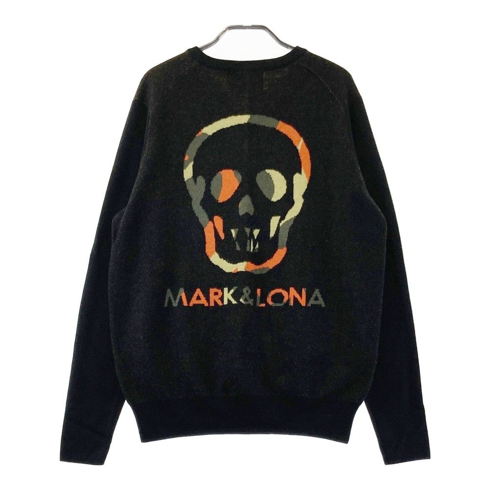 サイズ：XL MARK&LONA マークアンドロナ Vネック ウール混 ニット