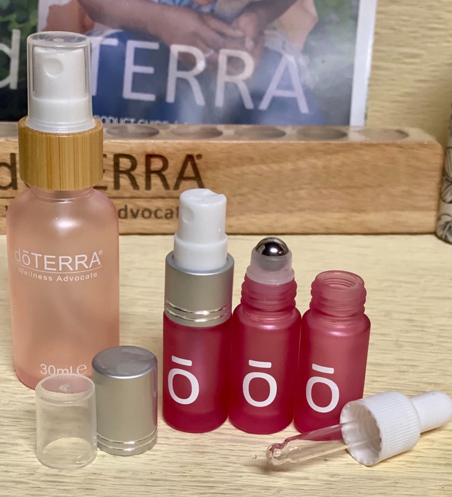 ドテラ doTERRA ロールオンボトル メモリいり 2本 - エッセンシャルオイル