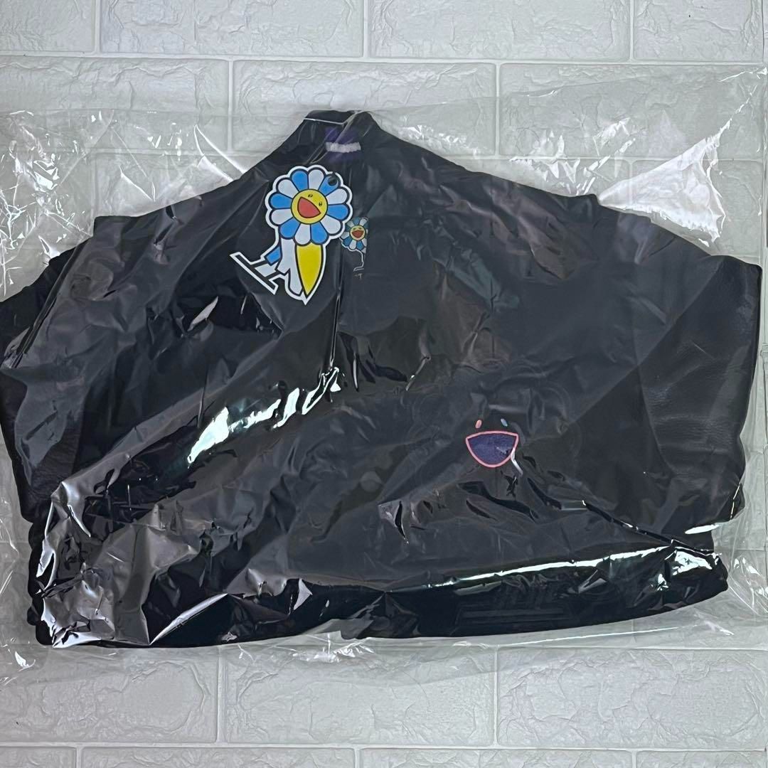 Octobers Very Own ✖️村上隆 レザースリーブ スタジャン S