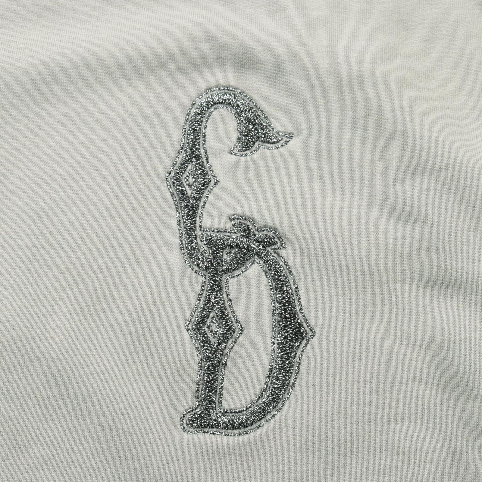 ディオール Dior スウェット CDロゴ グレー コットン トップス
