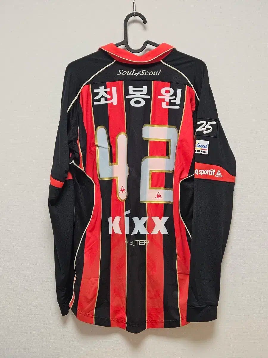 【雷市場（ポンジャン）商品韓国直送】105 FC SEOUL（ソウル） 2013 チェ・ボンウォン ユニフォーム