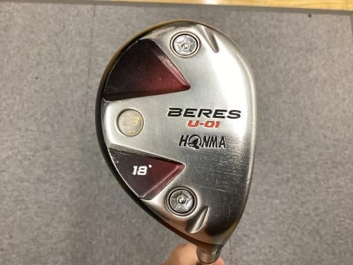 中古】 本間ゴルフ BERES U-01 18° ユーティリティ UT 3S ARMRQ6