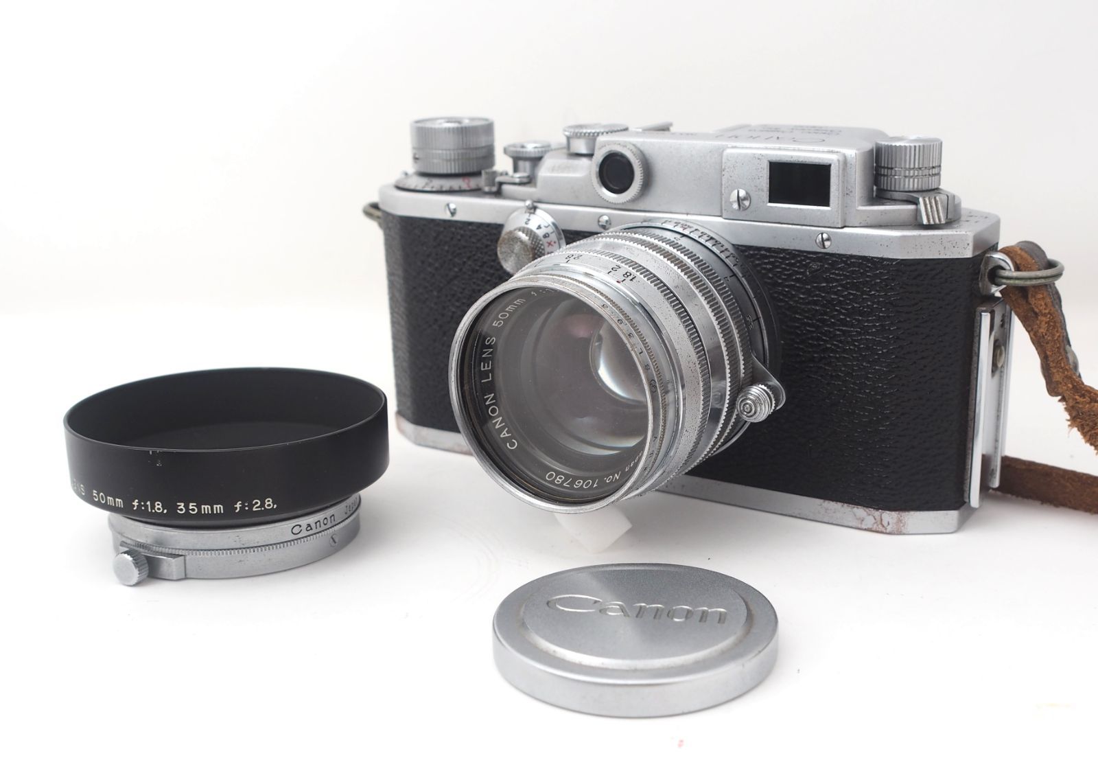 純正本革ケース Canon キャノン バルナックタイプ コピーライカ IVSB *J13