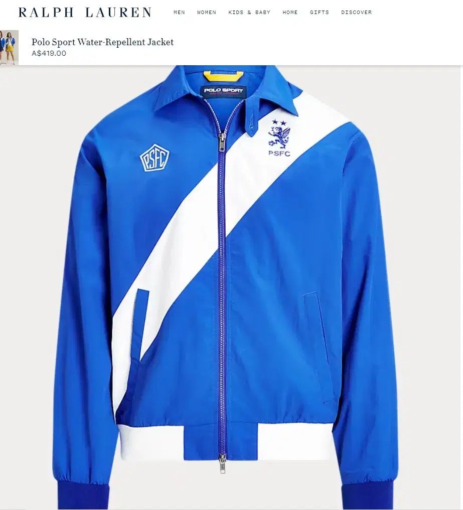 Ralph Lauren(ラルフローレン) POLO SPORTS(ポロスポーツ) PSFC 防水 ジャケット L