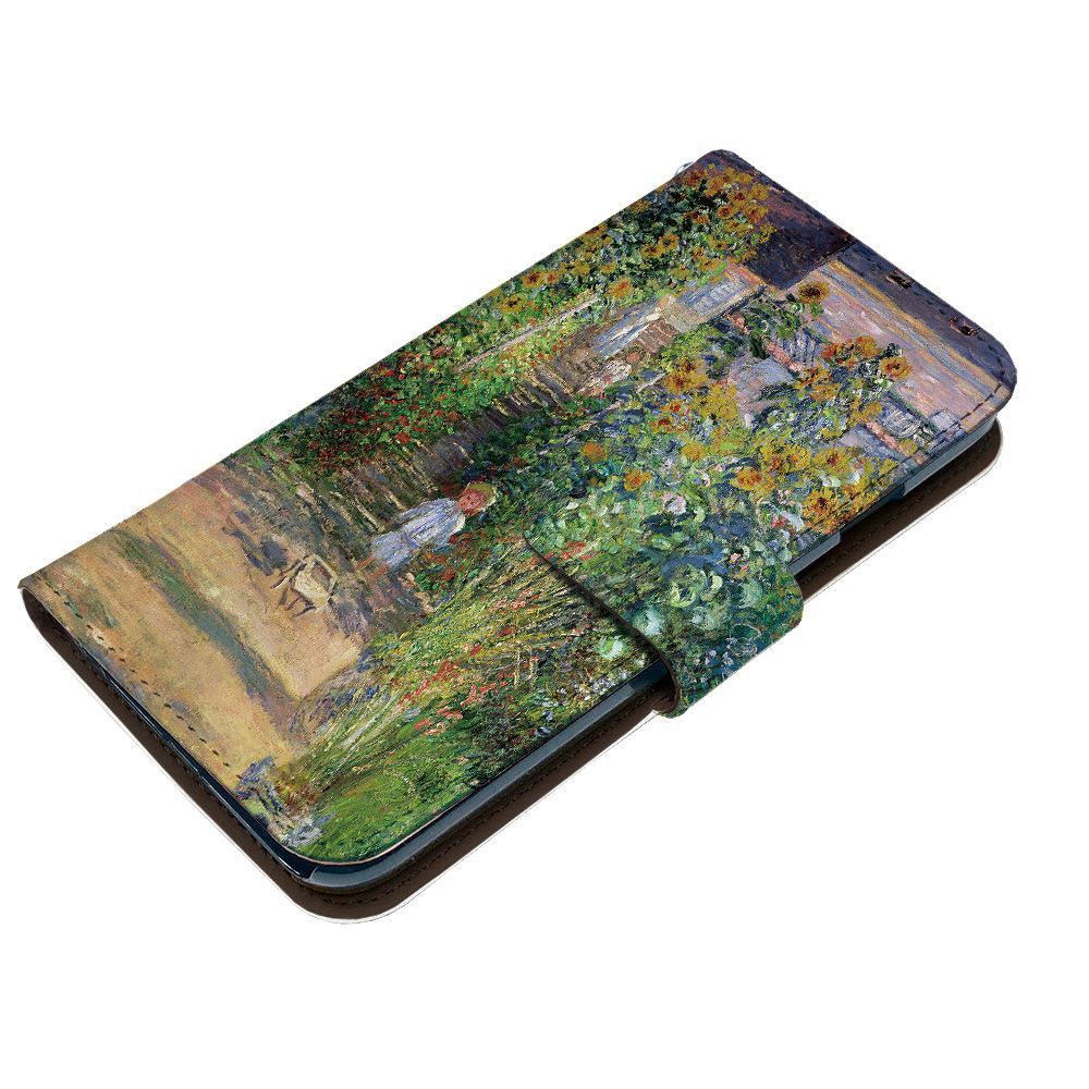 クロード・モネ Galaxy S25 SCG31 ケース 手帳型 スマホケース