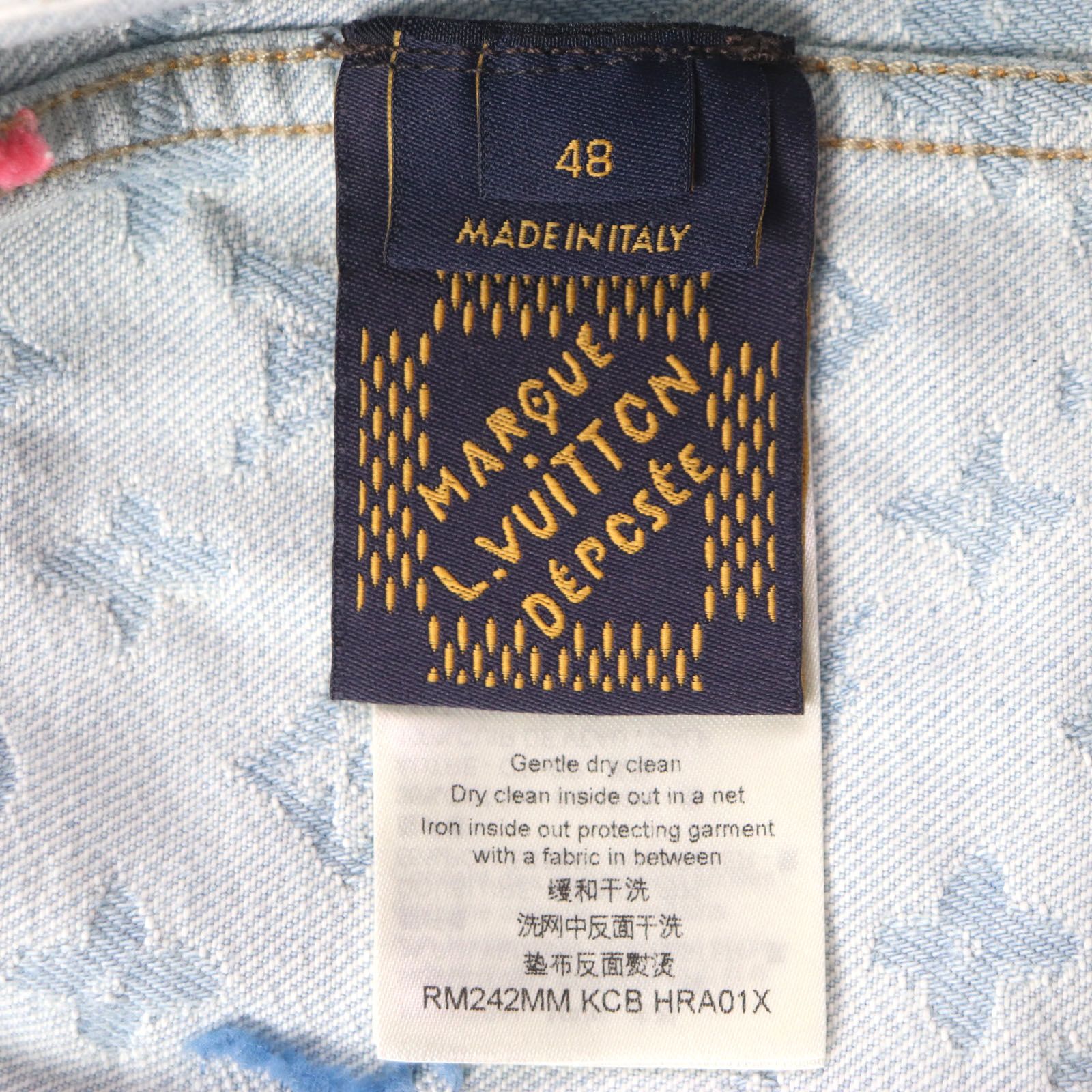 値下げ LOUIS VUITTON 24AW ジャケット 美品 楽天市場】極美品○LOUIS VUITTON ルイヴィトン 24AW HRL65EBQV