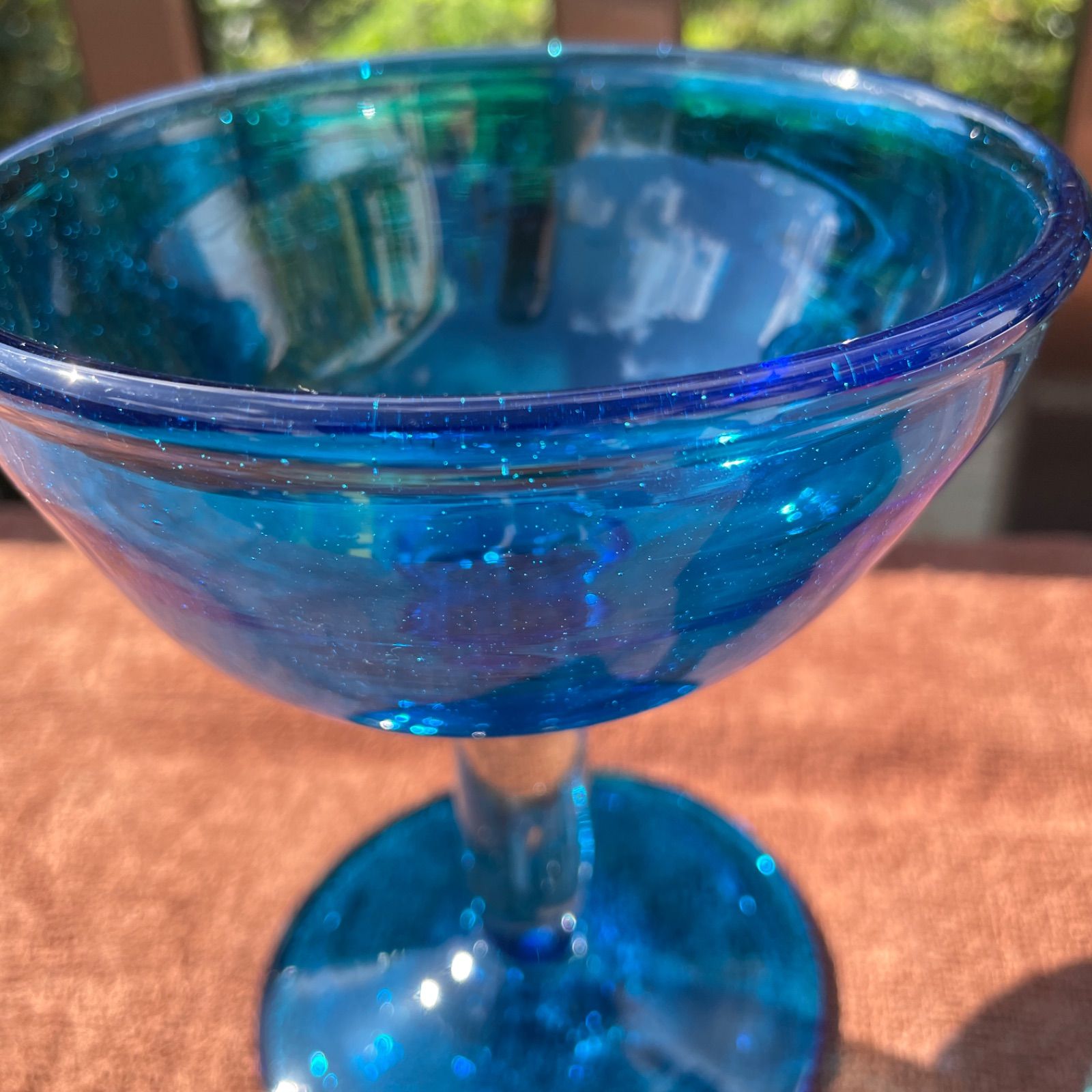 青色の氷コップ 12×15 - メルカリ