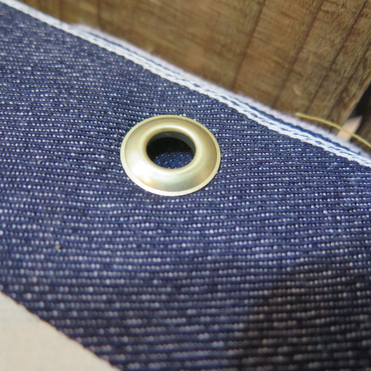 ウエストライド】 限定生産 ハンドプリント デニムバナー WEST RIDE