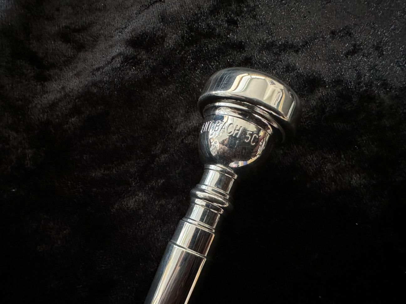 トランペットマウスピース BLACK HILL HYPER SONICK金メッキ