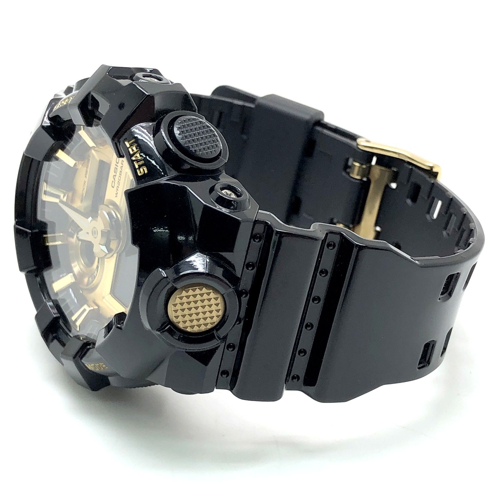 GショックG-SHOCK GA-710GB-1A ブラック/ゴールド 美品 楽天市場】CASIO カシオ G-SHOCK Gショック ジーショック