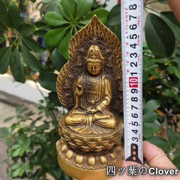 地蔵 菩薩 観音 銅製 仏像 彫刻 置物 開運 風水 - メルカリ