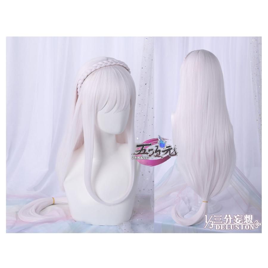 Re:ゼロ エミリア コスプレ衣装 ウィッグ付き Amazon.co.jp: エミリア コスプレ ウィッグ付き 精霊術師 Reゼロ