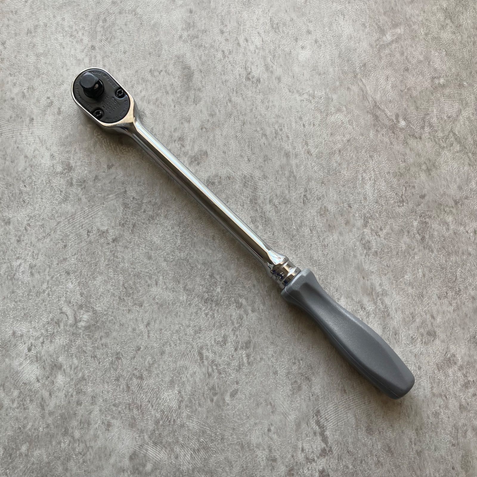 SNAP-ON 3 8dr ロングラチェット クラシックグリップ ダークチタニウム FHLD80DT