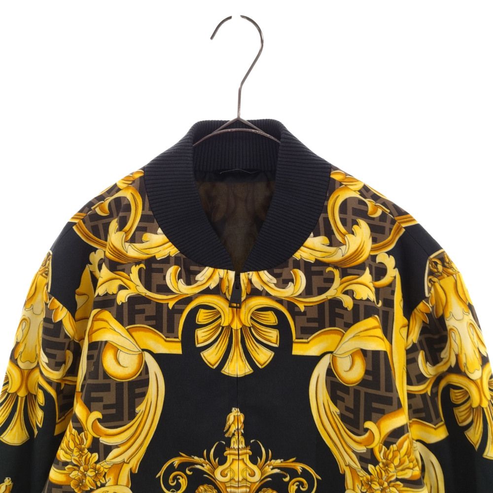 FENDI (フェンディ) 22AW × VERSACE Fendace Multicolor Cotton Jacket ...