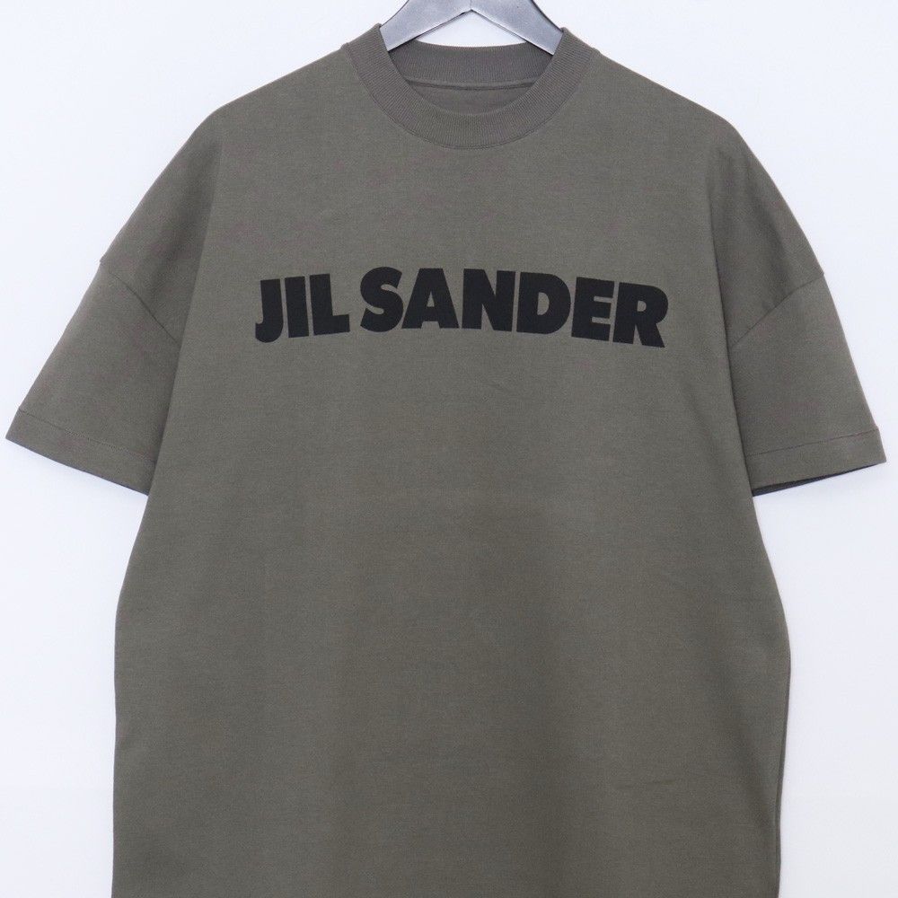 未使用 JIL SANDER ロゴ Tシャツ XSサイズ カーキ J21GC0001 J20215 