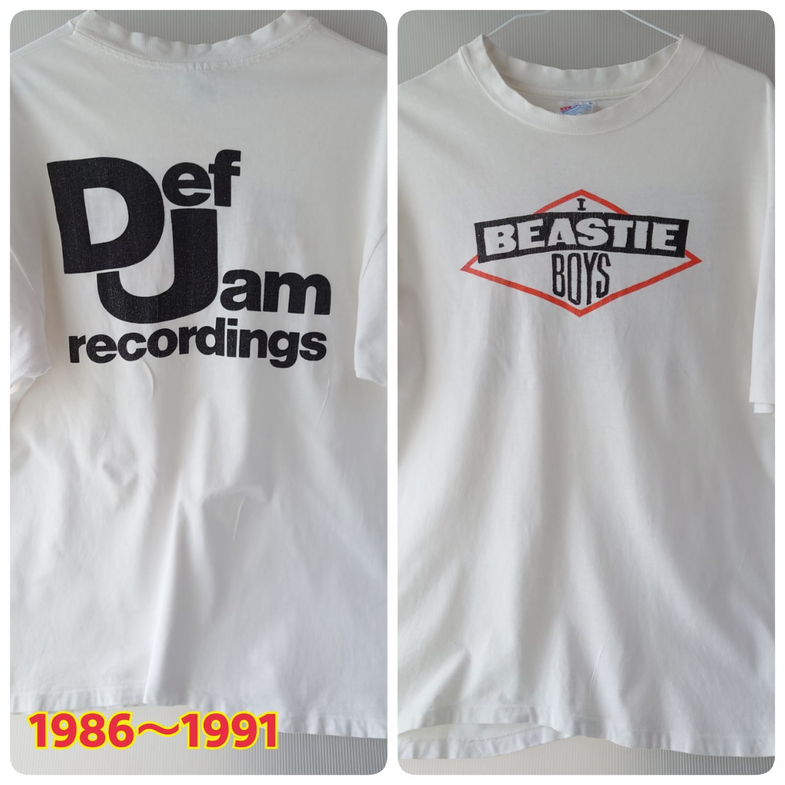 Def Jam recordings Tシャツ ビースティーボーイズ デフジャム