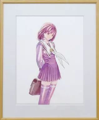 桂正和　アイズ　葦月伊織　複製原画 Amazon.co.jp: 超レア I''s アイズ 桂正和□A4サイズ 複製原画