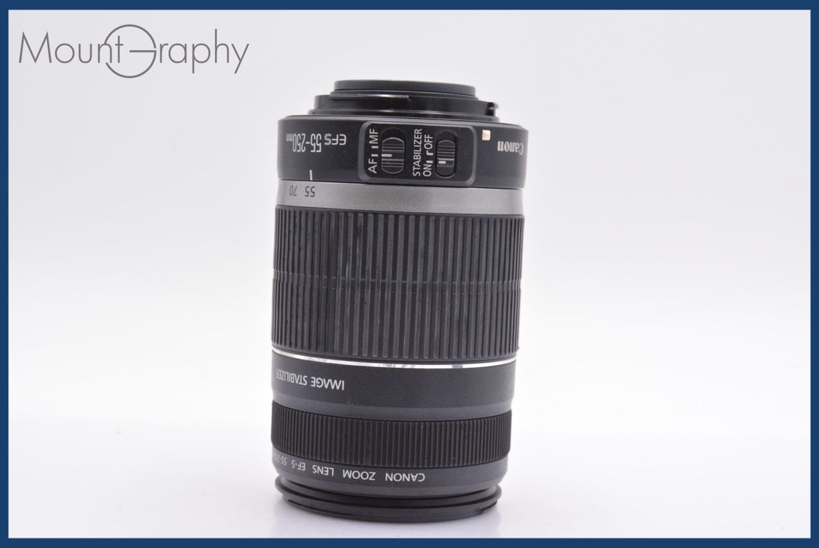★美品★Canon ef-s55－250 f4-5.6 IS 前後キャップ付属 Canon EF-S 55-250mm f/4-5.6 IS STM Telephoto Zoom Lens with