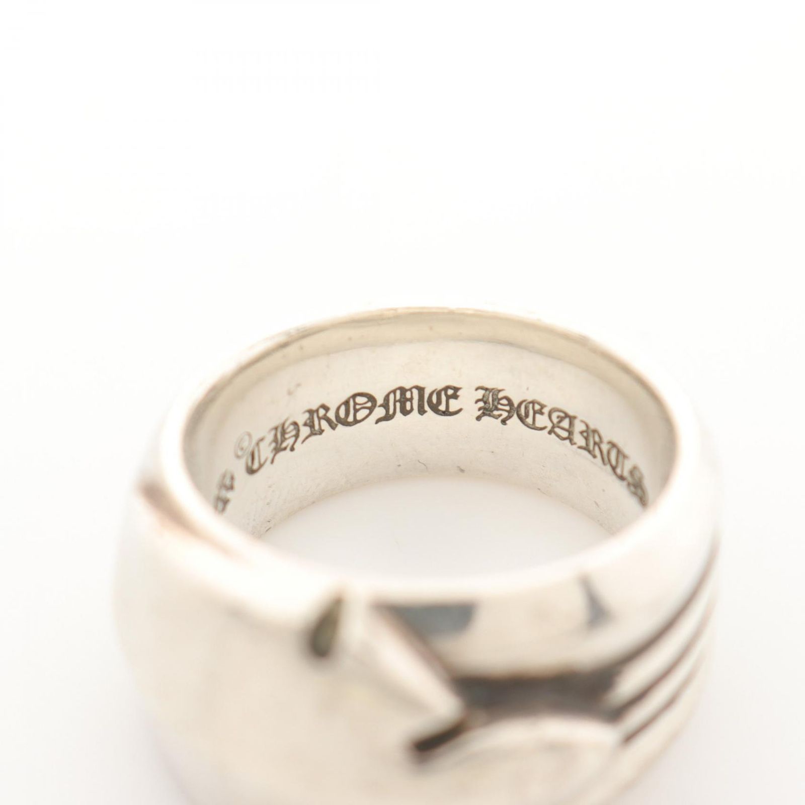 CHROME HEARTS フレアニーシングルリング　シルバー925 CHROME HEARTS フレアニーシングルリングシルバー925