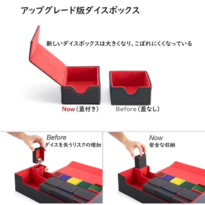 デッキケース トレカケース カードストレージボックス カード