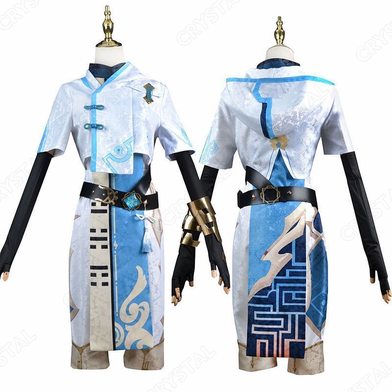 原神 重雲/ちょううん コスプレ衣装 ウイッグ付き 原神 キャラ衣装