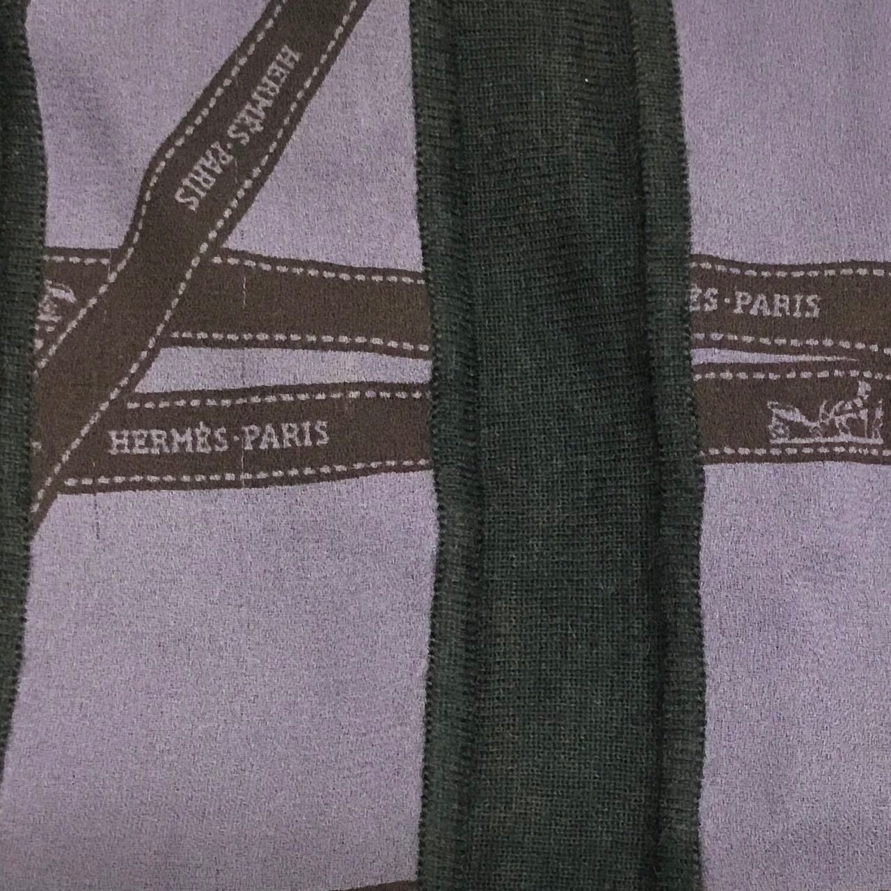 エルメス HERMES 未使用級 カシミア シルク サマー・タートル