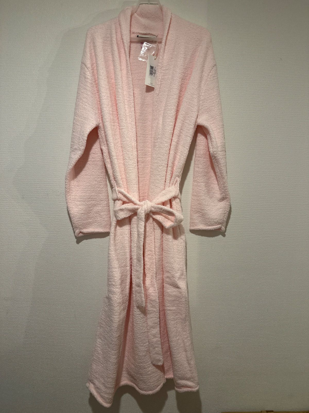 KASHWERE r-04-07 SEASONLESS LIGHTWEIGHT ROBE PINK L カシウェア バスローブ ガウン レディース ルームウェア 部屋着 ふわふわ もこもこ