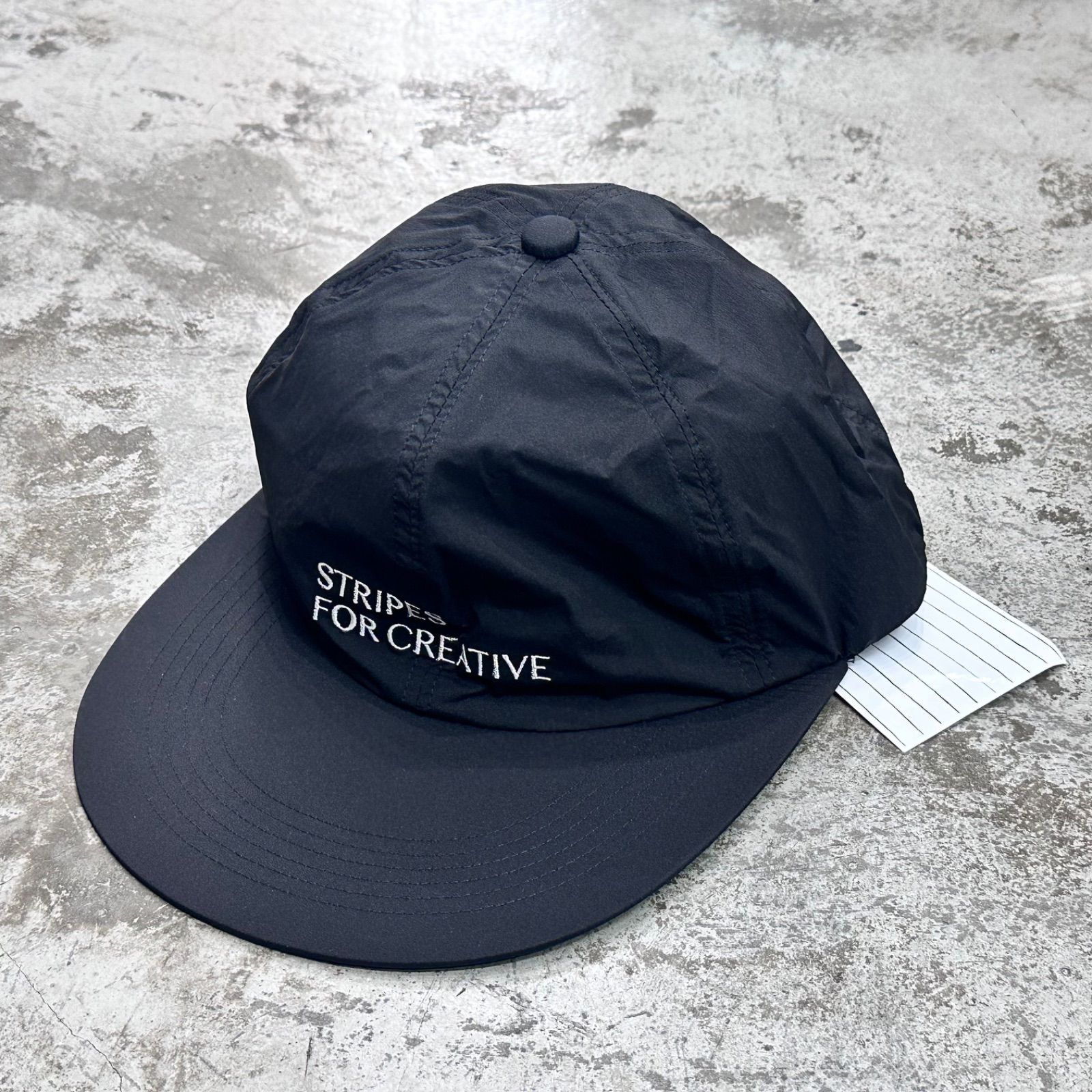 Stripes For Creative 25SS SIMPLE CAP black シンプルキャップ 帽子 S.F.C エスエフシー SFCSS25SPAC01 ブラック F 93341A7