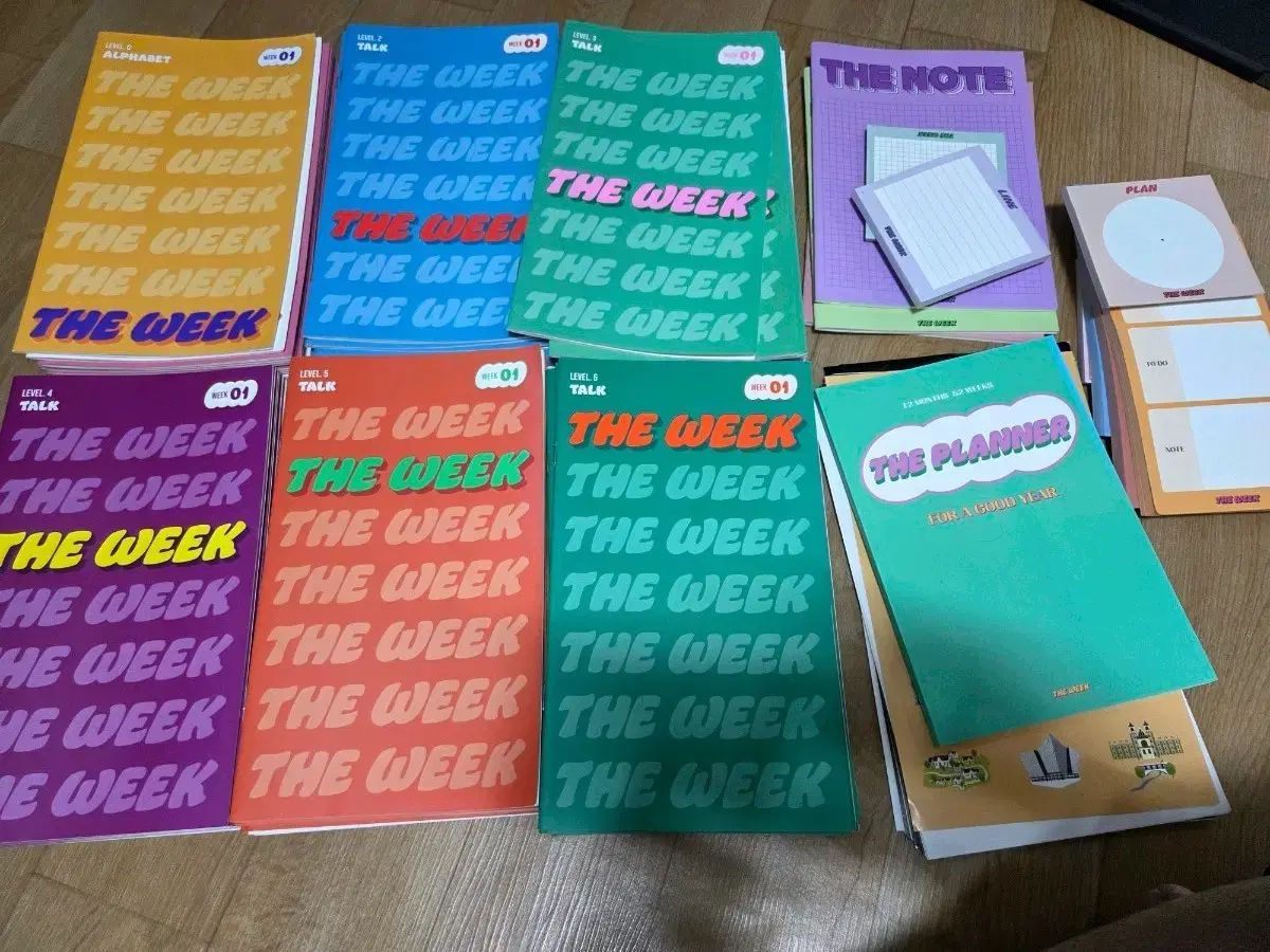 脳 새김教材 The week フルセット