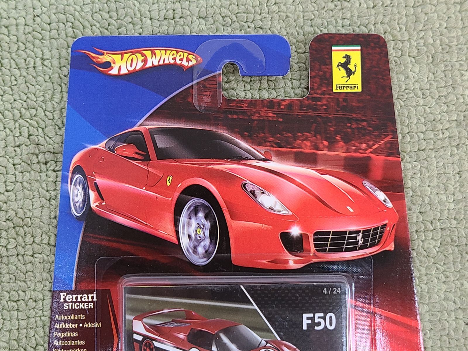 ホットウィール　フェラーリＦ５０＆２４／ＳＥＶＥＮ　未開封　ＦＤ３Ｓ① 未開封 Hot Wheels ホットウィール Ferrari Racer フェラーリ