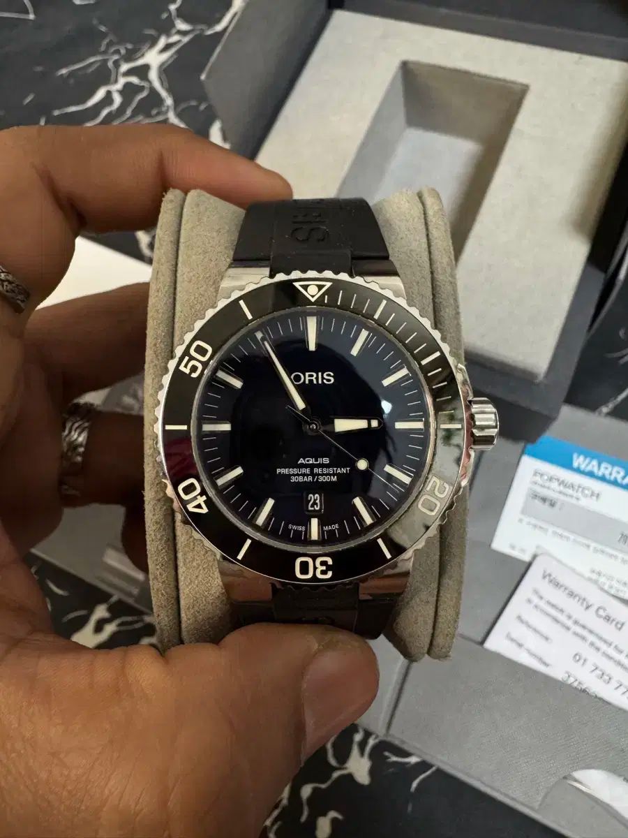 ORIS(オリス) アクイス ディープブルー 43 5