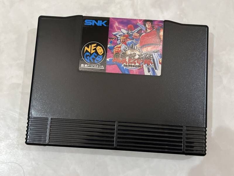 SNK ネオジオ ROM 風雲黙示録 格闘創世 取説付 NEO-GEO ゲームソフト