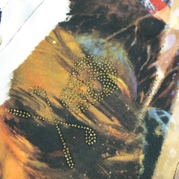 MARKu0026LONA マークアンドロナ 半袖ポロシャツ スターウォーズ 総柄