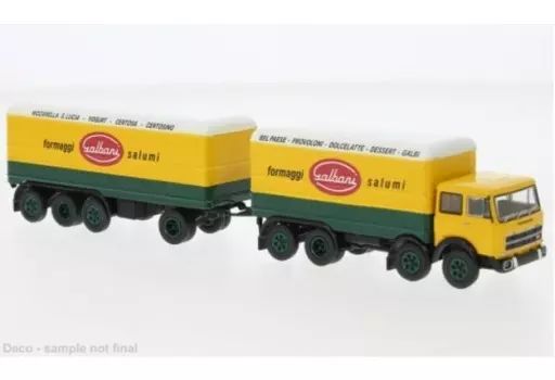 ミニカー　1/87 フィアット691 ミッレピエディ 1970 ガルバーニ [58542] 中古】ミニカー 1/87 フィアット691 ミッレピエディ 1970