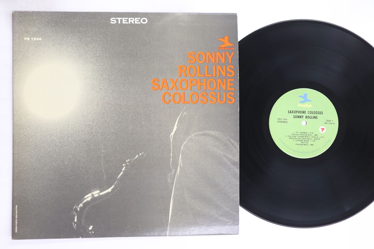 洋楽 SONNY ROLLINS SAXOPHONE COLOSSUS PR7326 Shinjuku] SONNY ROLLINS/SAXOPHONE COLOSSUS (PR7326) | eBay