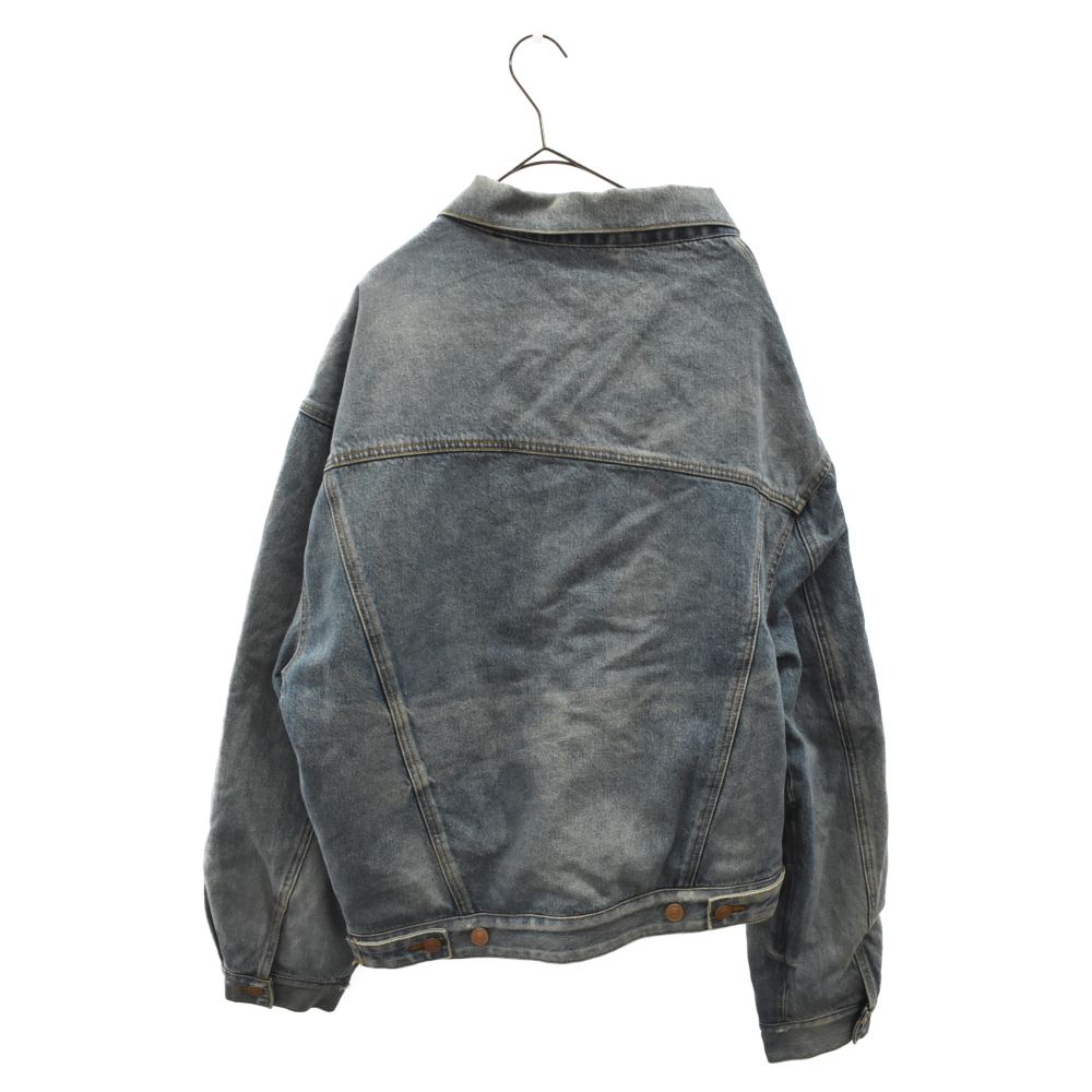 BALENCIAGA (バレンシアガ) ASYMMETRICAL DENIM JACKET アシンメトリー 