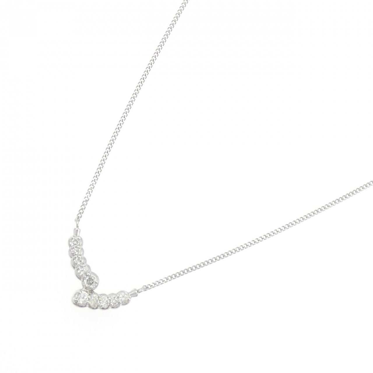 PT900|PT850 ダイヤモンド ネックレス 0.25CT