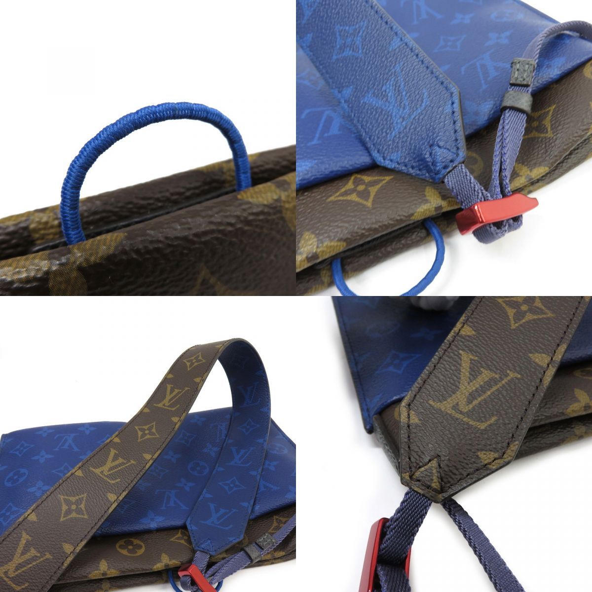 LOUIS VUITTON ルイヴィトン モノグラム スプリット サコッシュ