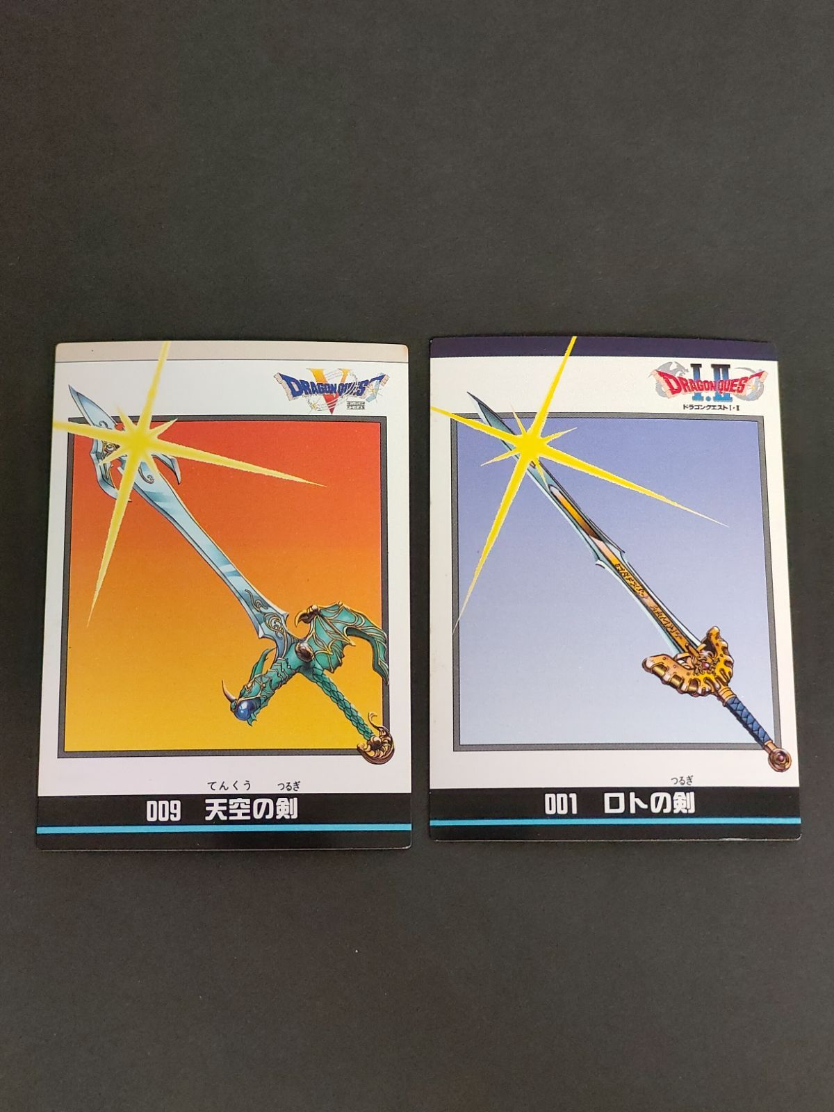 ドラゴンクエストデータカード aca326 ドラゴンクエスト ENIX カード 1994 カードダス 鳥山明