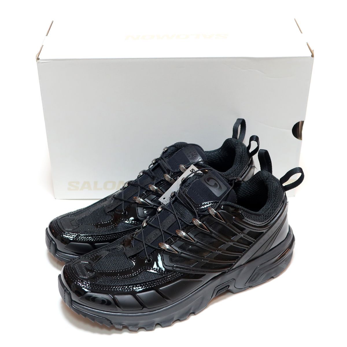 MM6 Maison Margiela x SALOMON ACS PRO BLACK/QUIET SHADE/BLACK ( エムエム6 メゾン  マルジェラ サロモン コラボ ACSプロ ブラック 黒 ) - メルカリ