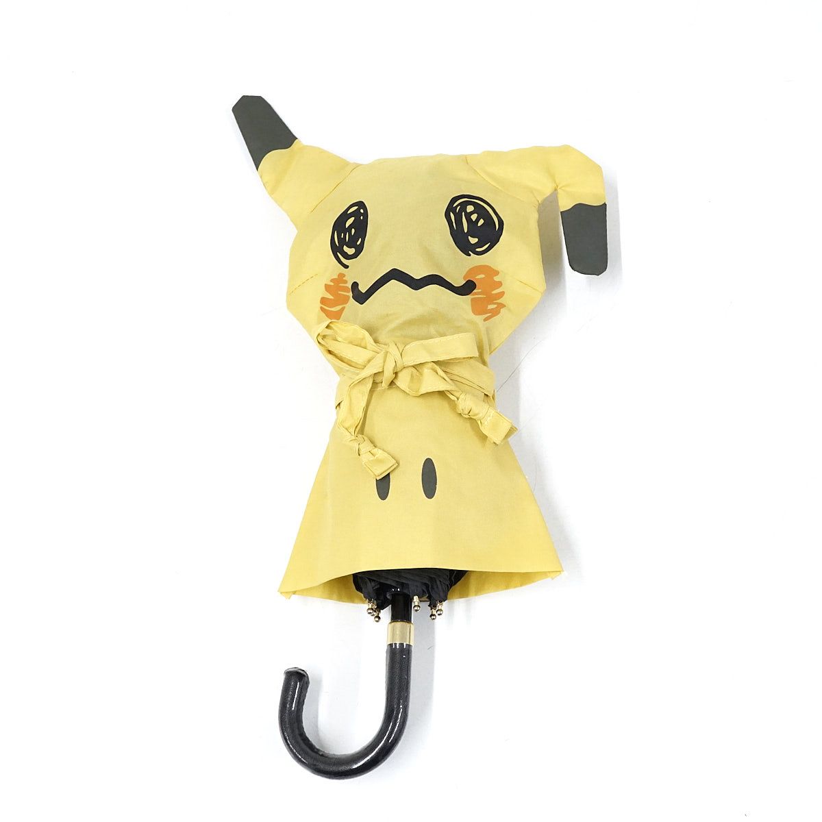 折りたたみ日傘 ポケモンセンターオリジナル Wpc. USED美品 ミミッキュ ポケセン 遮光 晴雨兼用 遮熱 50cm FS8781