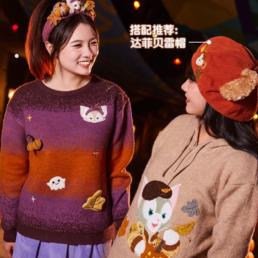 上海ディズニー リーナベル ハロウィーンニットセーター 上海
