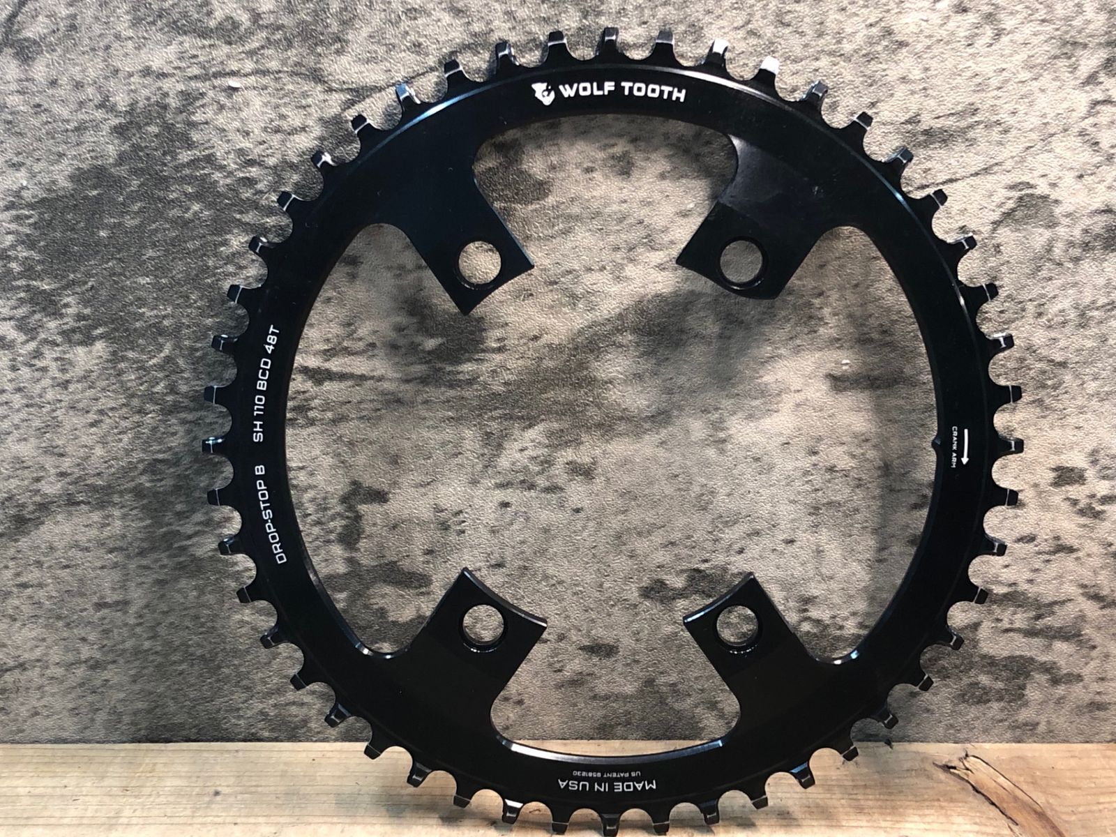 wolftooth drop stop チェーンリング 110 BCD 44T WOLFTOOTH ( ウルフ