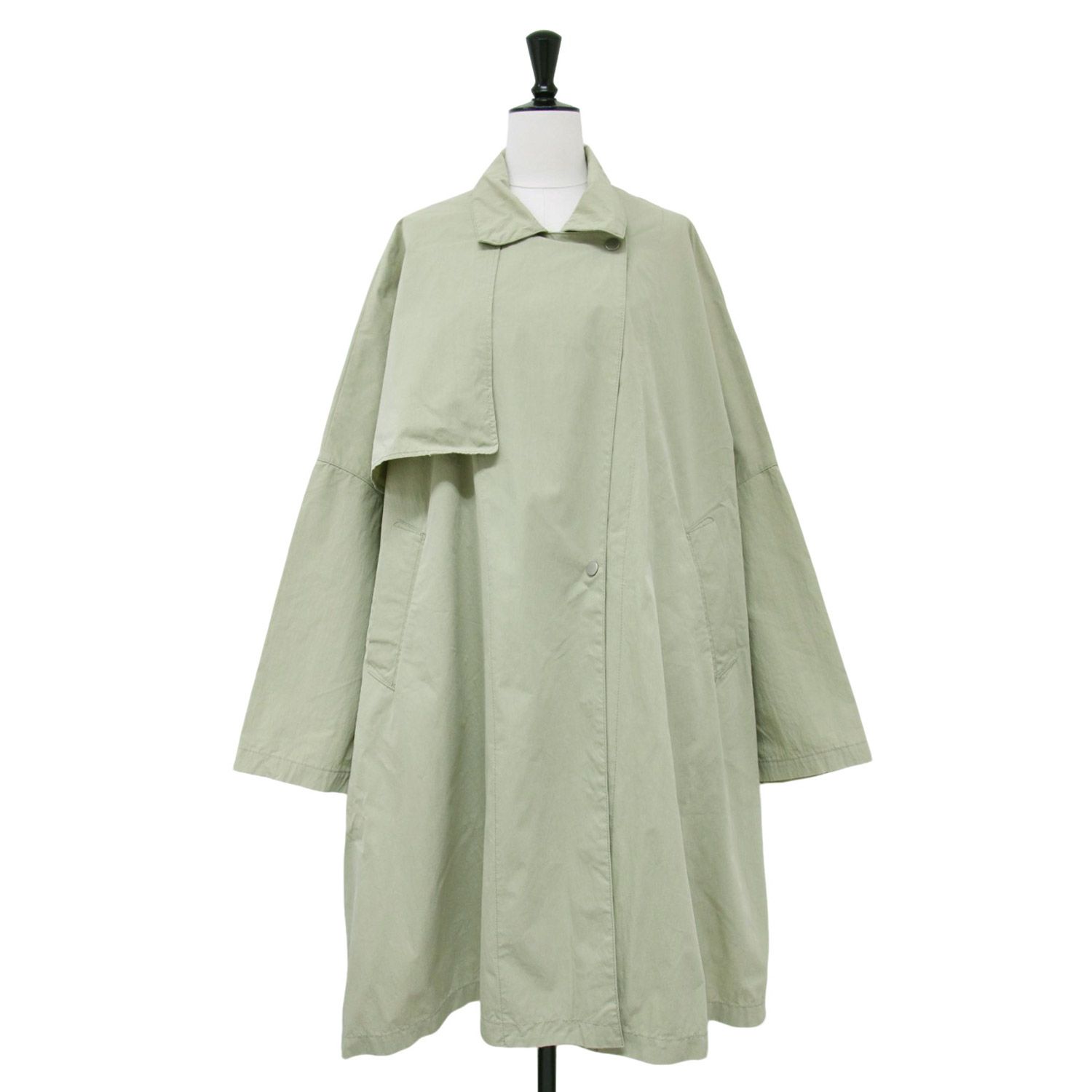 Plage プラージュ コート カーキ サイズ:38(M) / テント コート