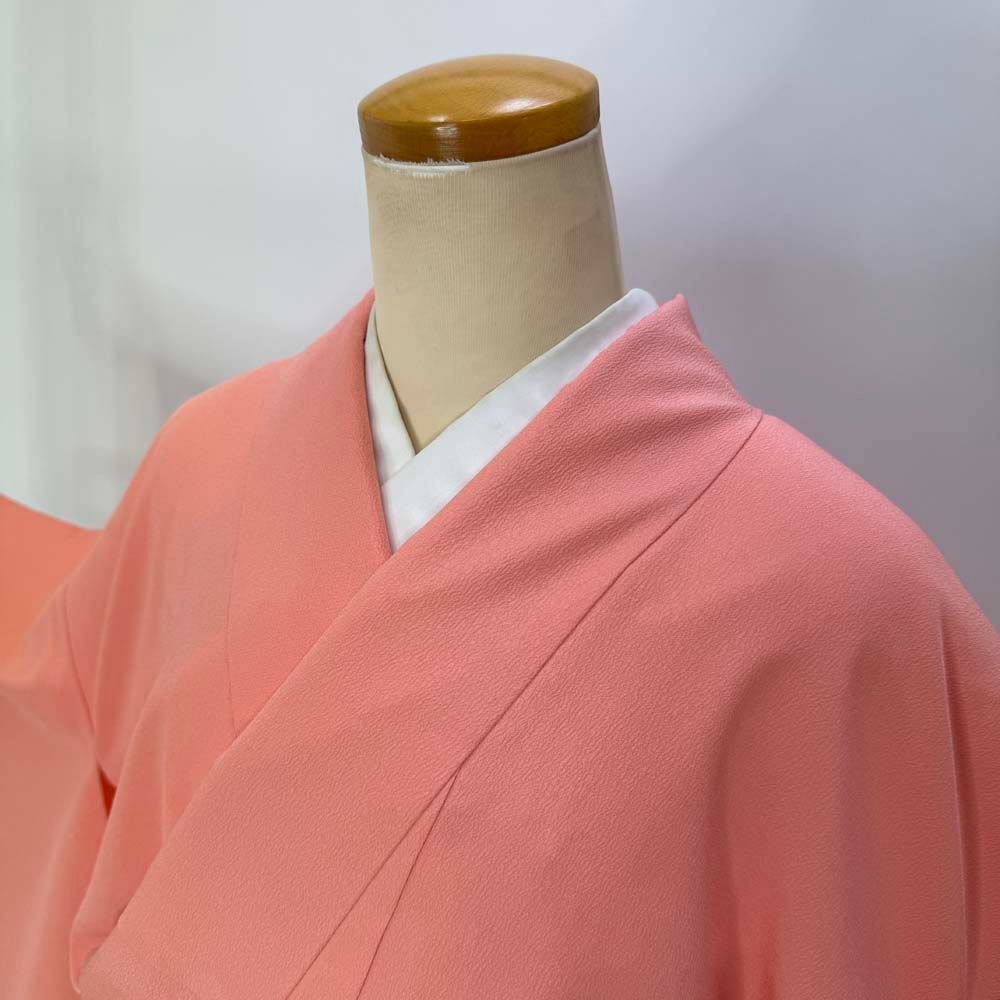 二尺袖 単品 卒業式着物 ピンク 裄67.5cm Lサイズ 袴用着物 化繊 4685 KIN-KAAI_COM