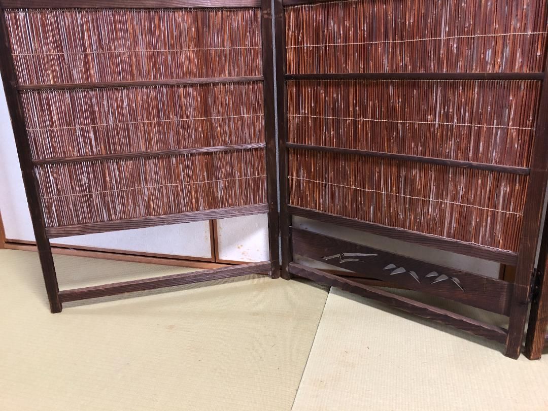 4連衝立 古民家