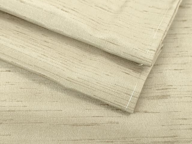 平和屋着物□極上 男性 紬 アンサンブル 長羽織 着物・生壁色 羽織