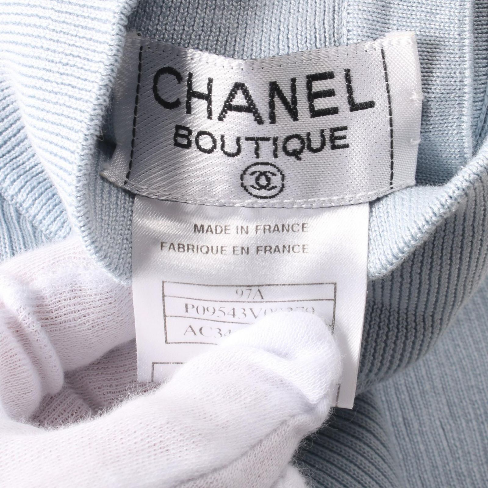  シャネル CHANEL ニット コットン レディース A 長袖 ニット セーター