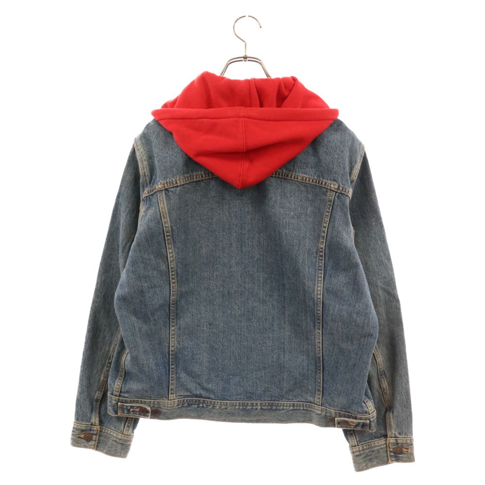 SUPREME (シュプリーム) 17SS ×Levi's Fleece Hood Trucker Jacket